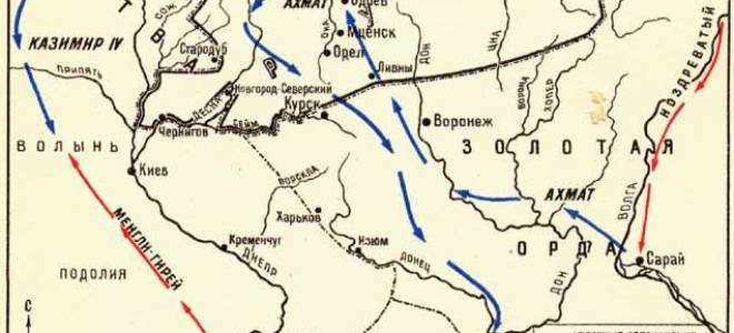 Хан ахмат стояние на реке угре