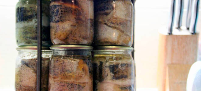 Домашние консервы из мелкой рыбы